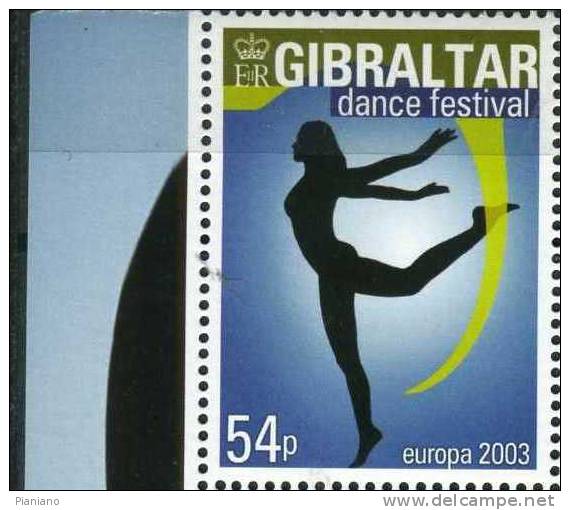 PIA - GIBILTERRE - 2003 : Europa   - (YVERT  1033-36 ) - 2003