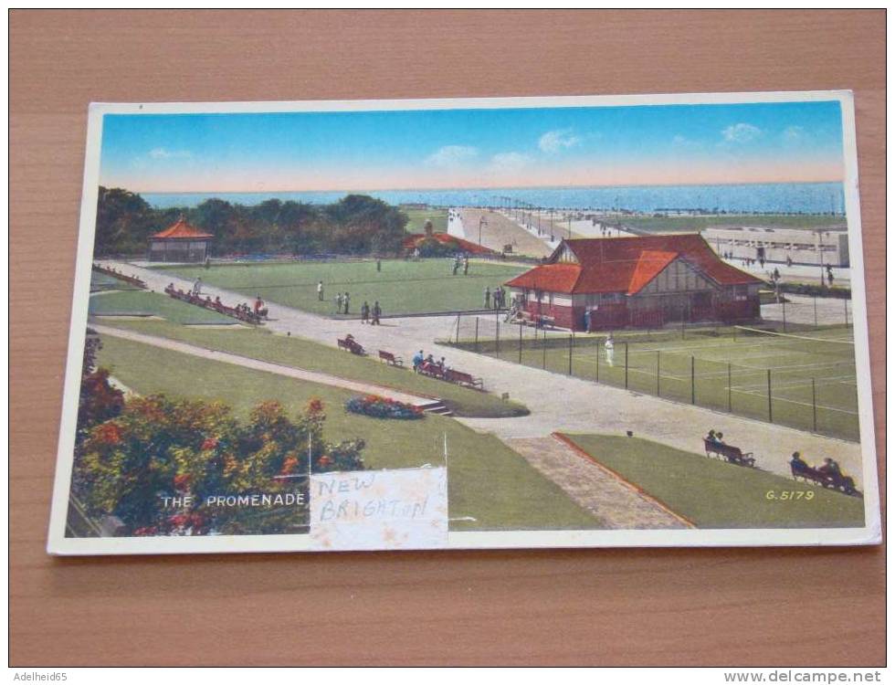 New Brighton Promenade Valentine De Luxe Colour Glossy G 5179 - Sonstige & Ohne Zuordnung