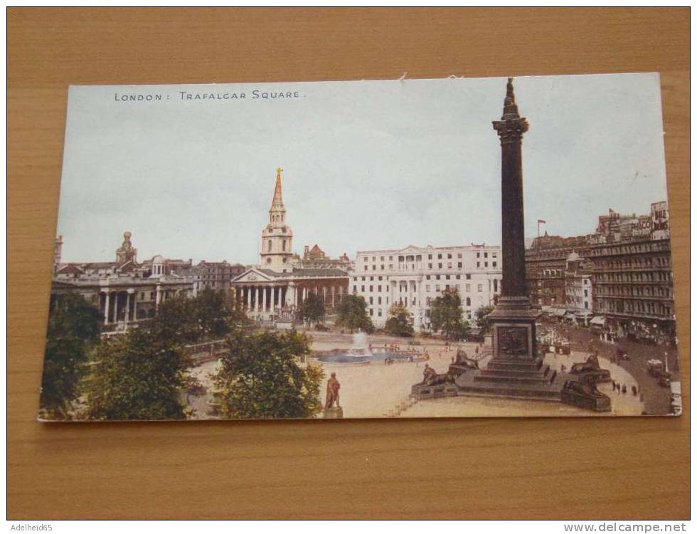 London Trafalgar Square Photochrom Co - Trafalgar Square