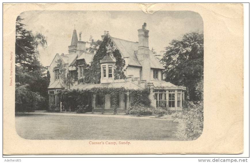 Caesar's Camp Sandy (Bedfordshire) Publ. Mead Stationer At Sandy 1903 - Andere & Zonder Classificatie