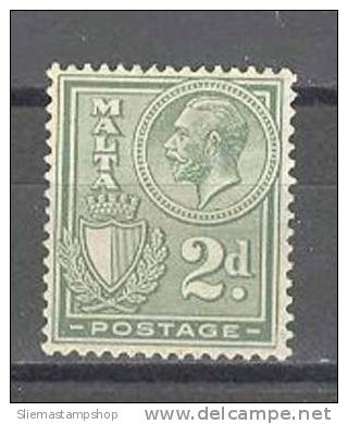 MALTA - 1926 POSTAGE 2D - 3202 - Malte (...-1964)