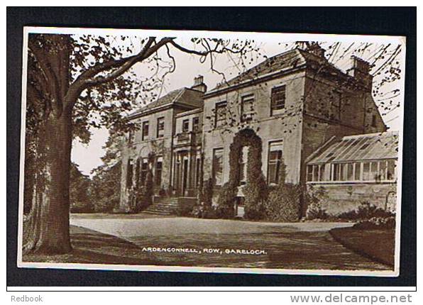 Early Real Photo Postcard Ardenconnell House - Row - Gareloch - Dunbarton Scotland - Ref 520 - Dunbartonshire