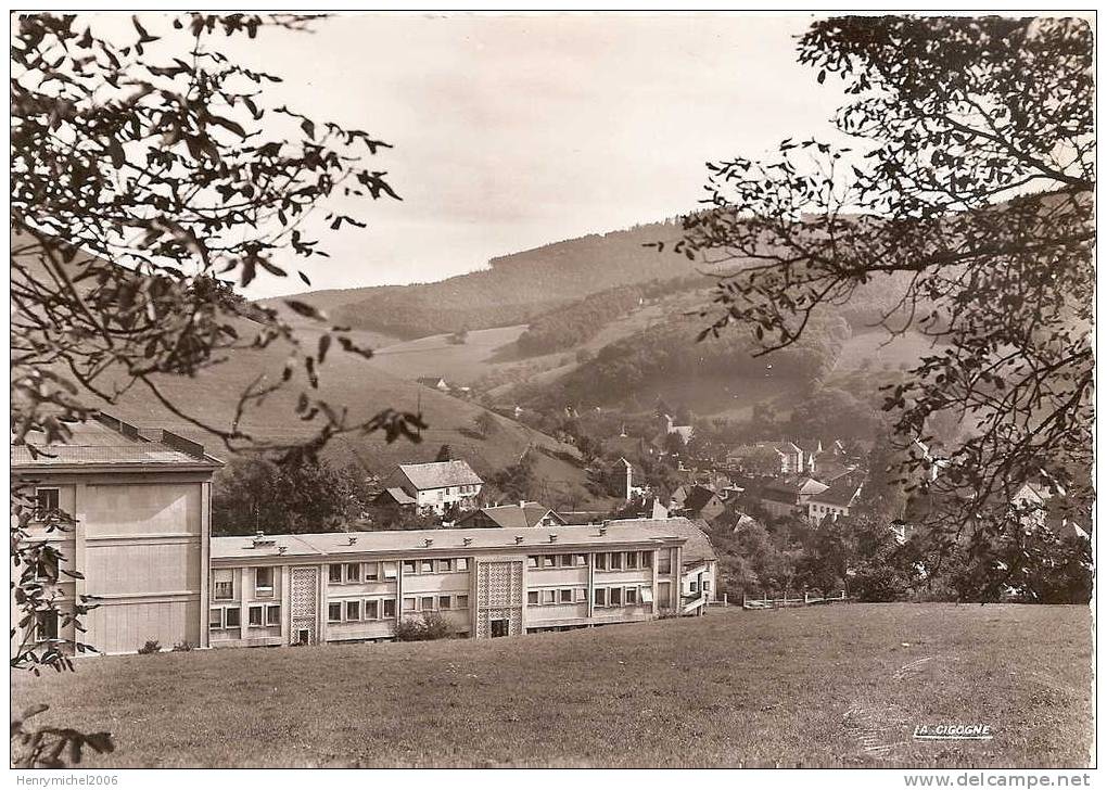 Sainte Marie Aux Mines ( Haut Rhin) L'hopital Et La Vallée, Ed La Cigogne - Sainte-Marie-aux-Mines