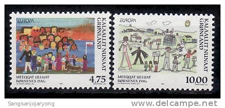 Greenland Sc336-7 Europa, Children's Drawing - 1998