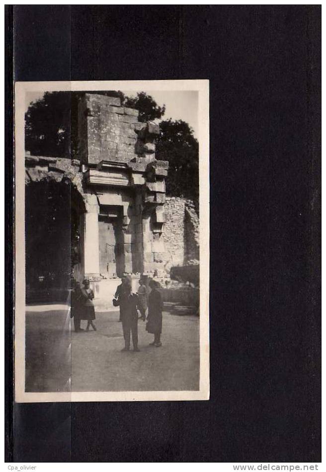 30 NIMES Photo 6.5x11, Ruines Romaines, Animée, 193? - Lieux