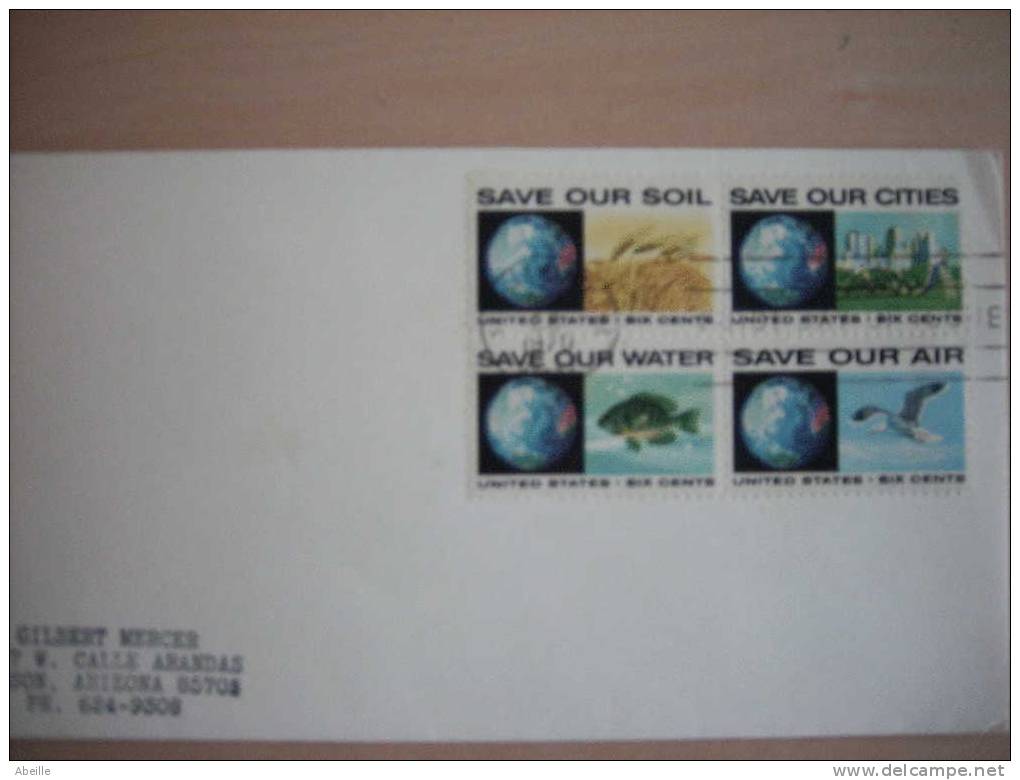 19/221   FDC   USA - Pollution