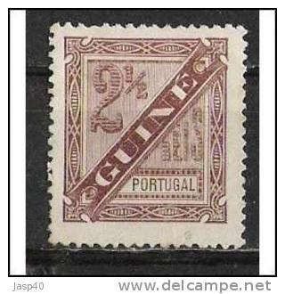 GUINÉ AFINSA 34a - NOVO COM CHARNEIRA  13 1/2 - MH - Guinée Portugaise