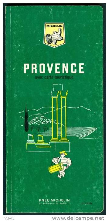 GUIDE DU PNEU MICHELIN : LA PROVENCE (1969, 21° Edition) - Michelin (guides)