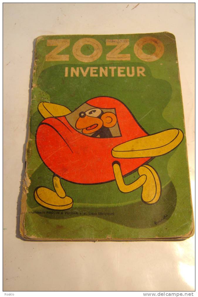 BD / ZOZO INVENTEUR  PAR C.FRANCHI / EDITION TOURET 1937 / DANS L   ETAT - Sammlungen