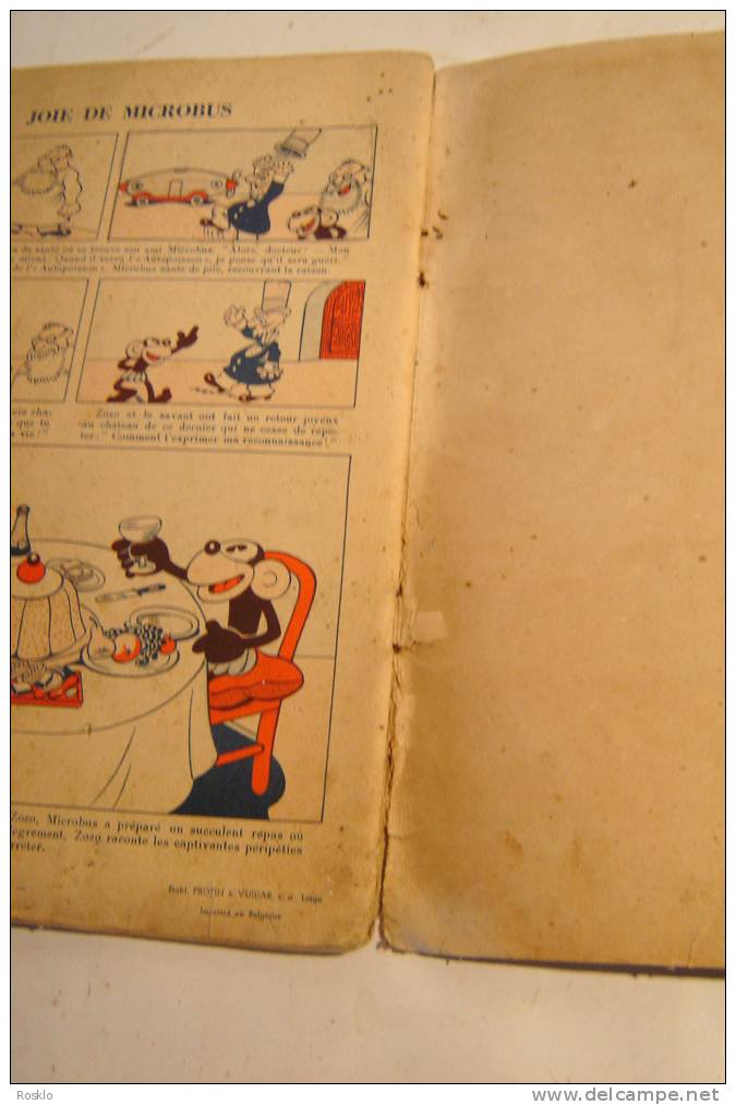 BD / ZOZO INVENTEUR  PAR C.FRANCHI / EDITION TOURET 1937 / DANS L   ETAT - Sammlungen
