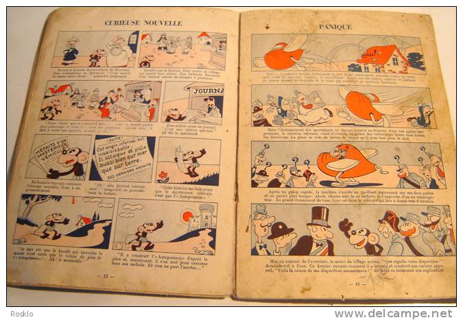 BD / ZOZO INVENTEUR  PAR C.FRANCHI / EDITION TOURET 1937 / DANS L   ETAT - Collections