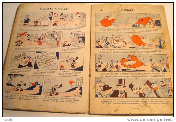 BD / ZOZO INVENTEUR  PAR C.FRANCHI / EDITION TOURET 1937 / DANS L   ETAT - Colecciones Completas
