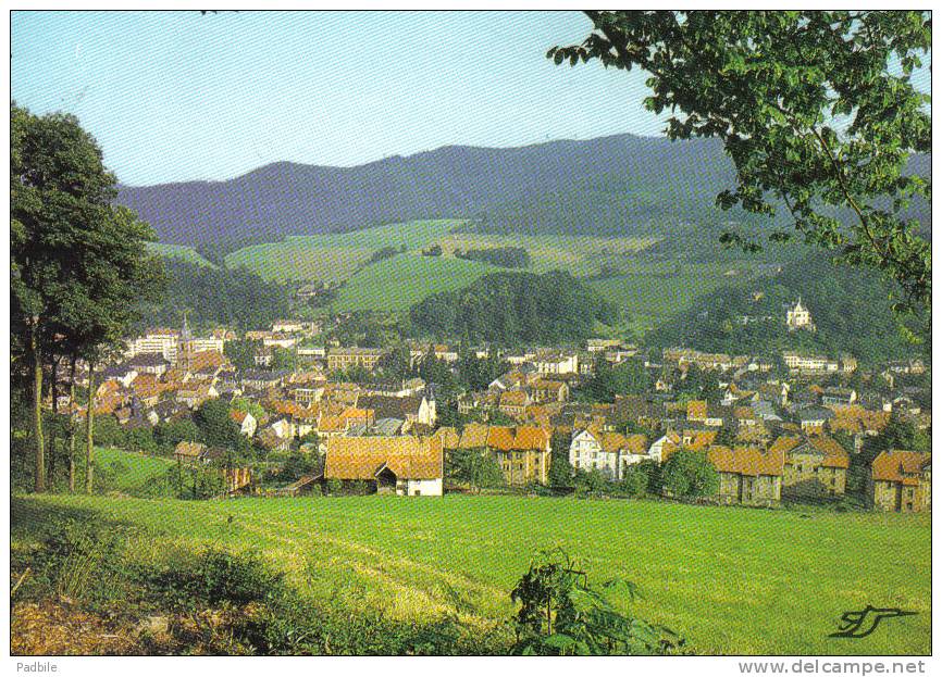 Carte Postale 68. Saintes-Marie-aux-mines  Trés Beau Plan - Sainte-Marie-aux-Mines