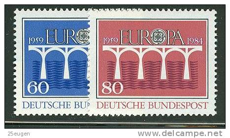 GERMANY 1984  EUROPA CEPT MNH - 1984