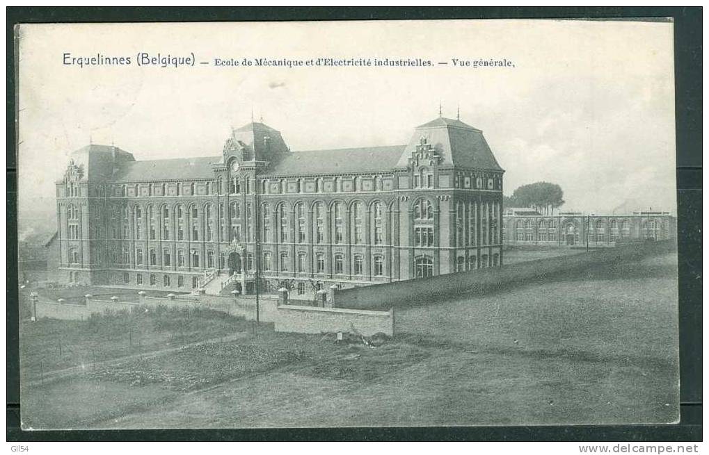 ERQUELINNES = Ecole De Mécanique Et D'Electricité Industrielles - Vue Générale -  - Qi79 - Erquelinnes