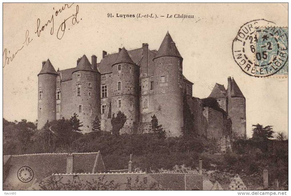 37 LUYNES Le Château - Luynes