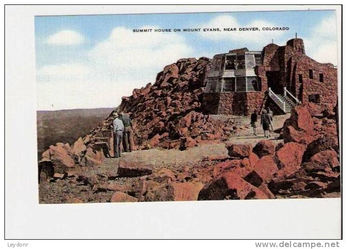 Summit House On Mount Evans, Near Denver, Colorado - Denver