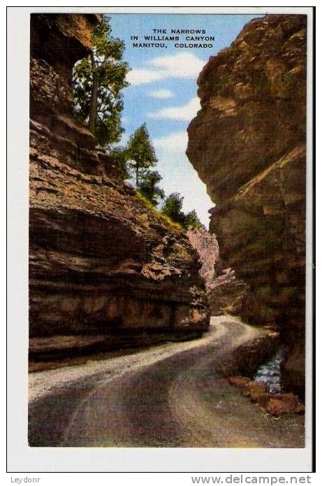 The Narrows In Williams Canyon Manitou, Colorado - Altri & Non Classificati