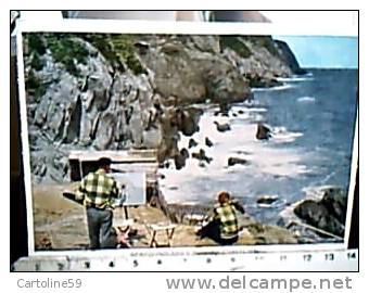 CANADA NEWFOUNDLAND'S RUGGED COASTLINE ANIME PAINTIG ARTIST V1959 CK5611 BIGILETTO CARD - Other & Unclassified