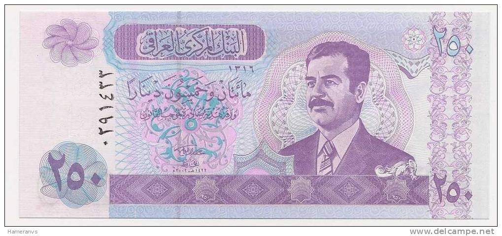 Iraq 250  Dinari 2002  UNC - P.88 - Irak