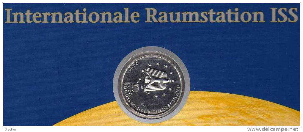 Raumstation ISS Numisblatt 5/2004 Deutschland Mit 2433 10-KB SST 32€ - Andere & Zonder Classificatie