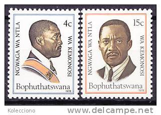 Bophutatswana 1978 Yv. 35-36 1st Anniversary Of The Independence MNH - Bophuthatswana