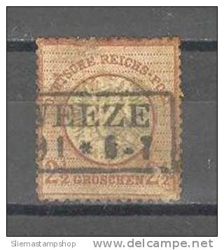 GERMANY REICH - 2-1/2G BROWN - V1700 - Used Stamps