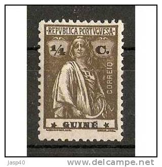 GUINÉ AFINSA 143 - NOVO COM CHARNEIRA 12 X 11 1/2 TIPO (III-IV) - MH - Portuguese Guinea