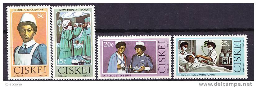 Ciskei 1982 Yv. 22-25 Tribute To Cecilia Makiwane MNH - Ciskei