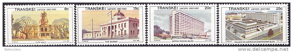 Transkei 1982 Yv. 111-14 Century Of City Of Umtata MNH - Transkei