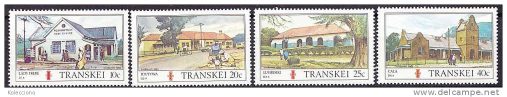 Transkei 1983 Yv. 128-31 Post Offices Of Transkei MNH - Transkei