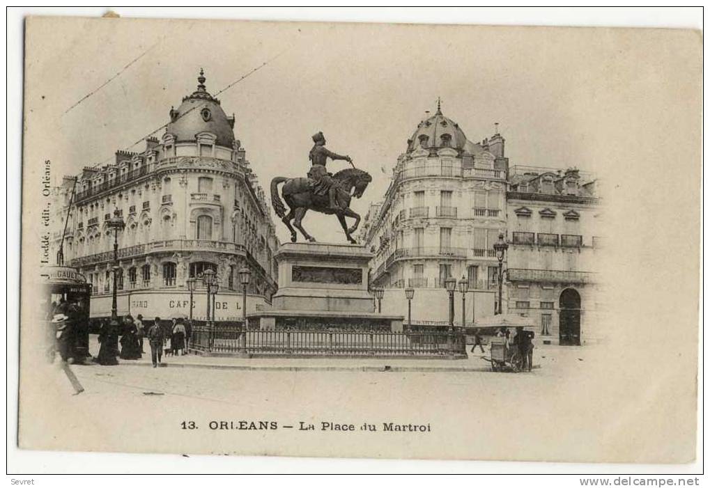 ORLEANS. -  La Place Du Martroi - Orleans