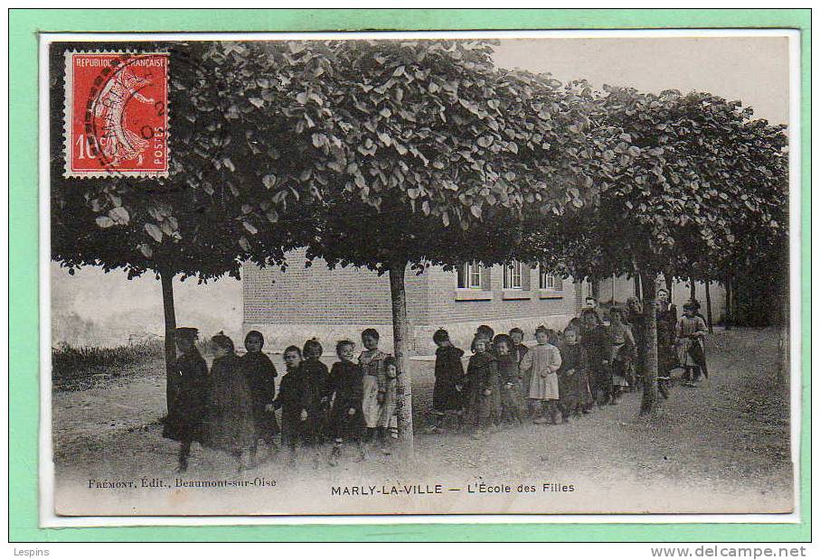 95 - MARLY La VILLE --  L'Ecole Des Filles - Marly La Ville