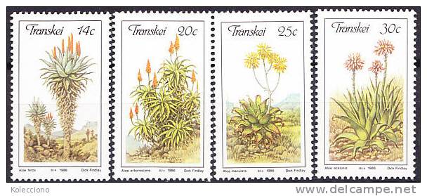 Transkei 1986 Yv. 185-88 Flowers And Plants MNH - Transkei