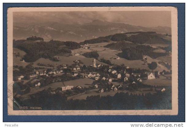 AR APPENZELL RHODES EXTERIEURES - CP HEIDEN - 1913 ? - VERLAG WEHRLI A. G. KILCHBERG ZÜRICH N°18475 - Heiden