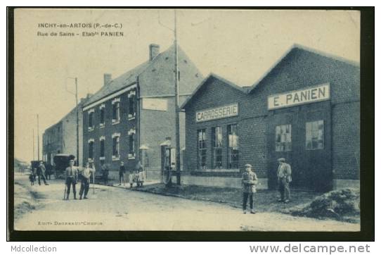 62 INCHY EN ARTOIS /        Rue De Sains - établissement Panien      / - Autres & Non Classés