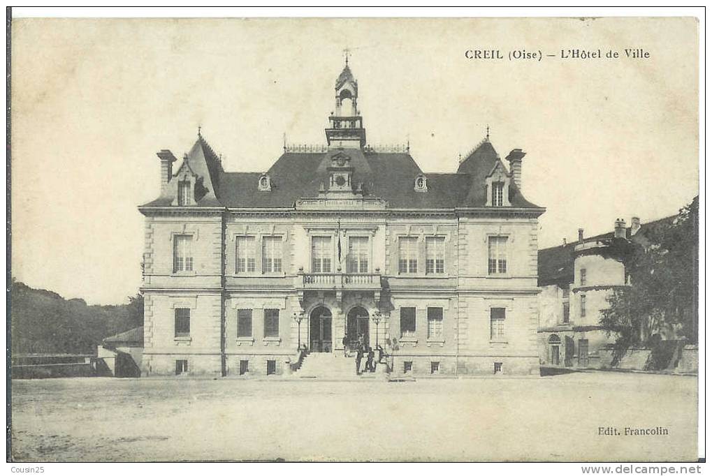 60 CREIL - L'Hôtel De Ville - Creil