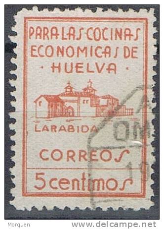 Cocinas Economicas, HUELVA, Sofima Num 7 - Spanish Civil War Labels
