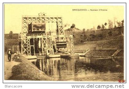 LA LOUVIERE / Strépy Bracquegnies L' Ascenseur D'  Aimeries - La Louvière