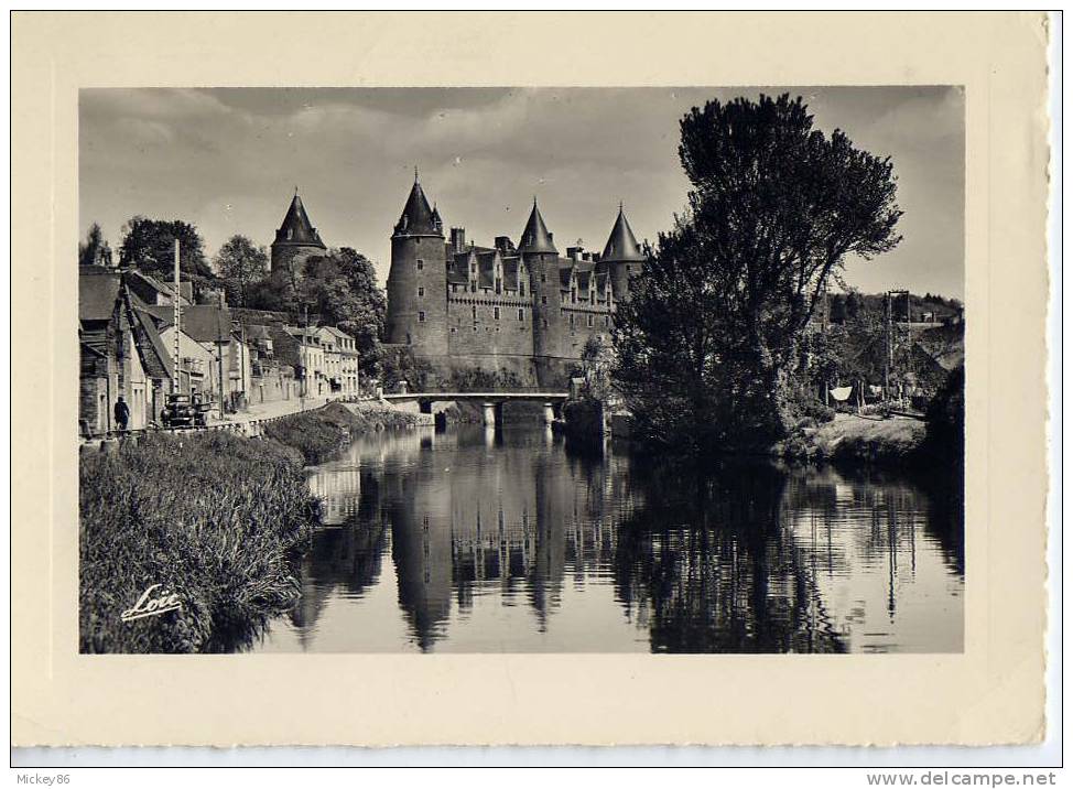 JOSSELIN--1955--L'Oust Et Le Chateau, Cpsm Gd Format N° 6078  éd Mesny---jolie Carte-- - Josselin