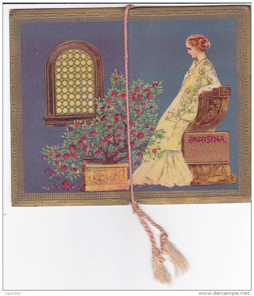 CALENDARIETTO   1925"PARISINA" PROFUM ATO "0RA MISTICA"TOSI "MILANO       -2-   0882-7734-733 - Small : 1901-20