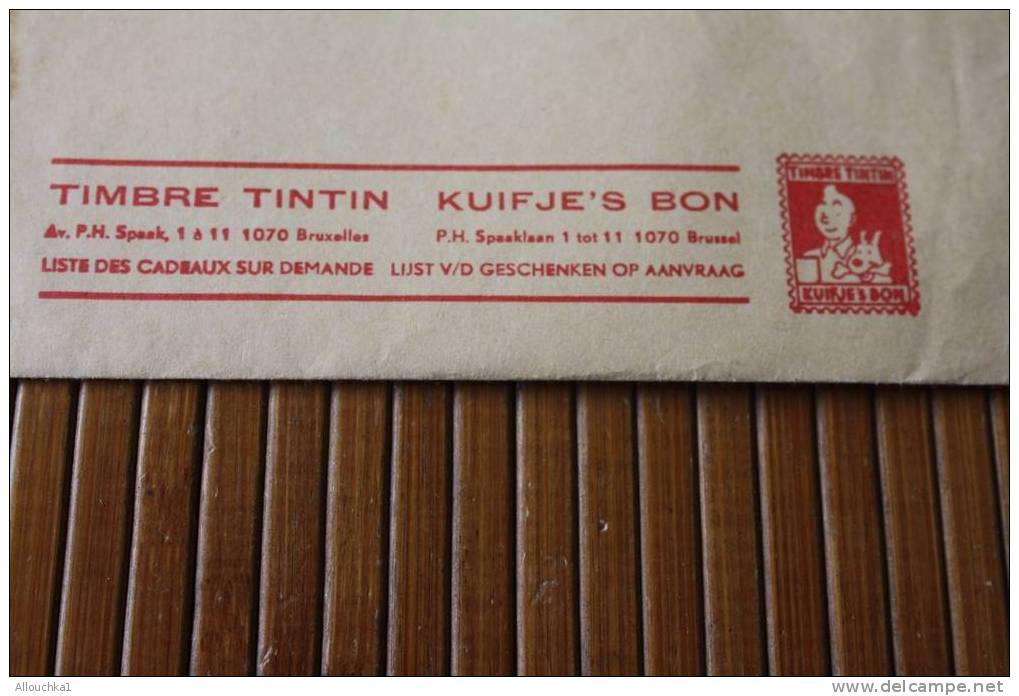 Tintin En  CHROMO & IMAGE COLLECTION TIMBRE KUIFJE'S BON TINTIN L'AMERIQUE LATINE - Verzamelingen