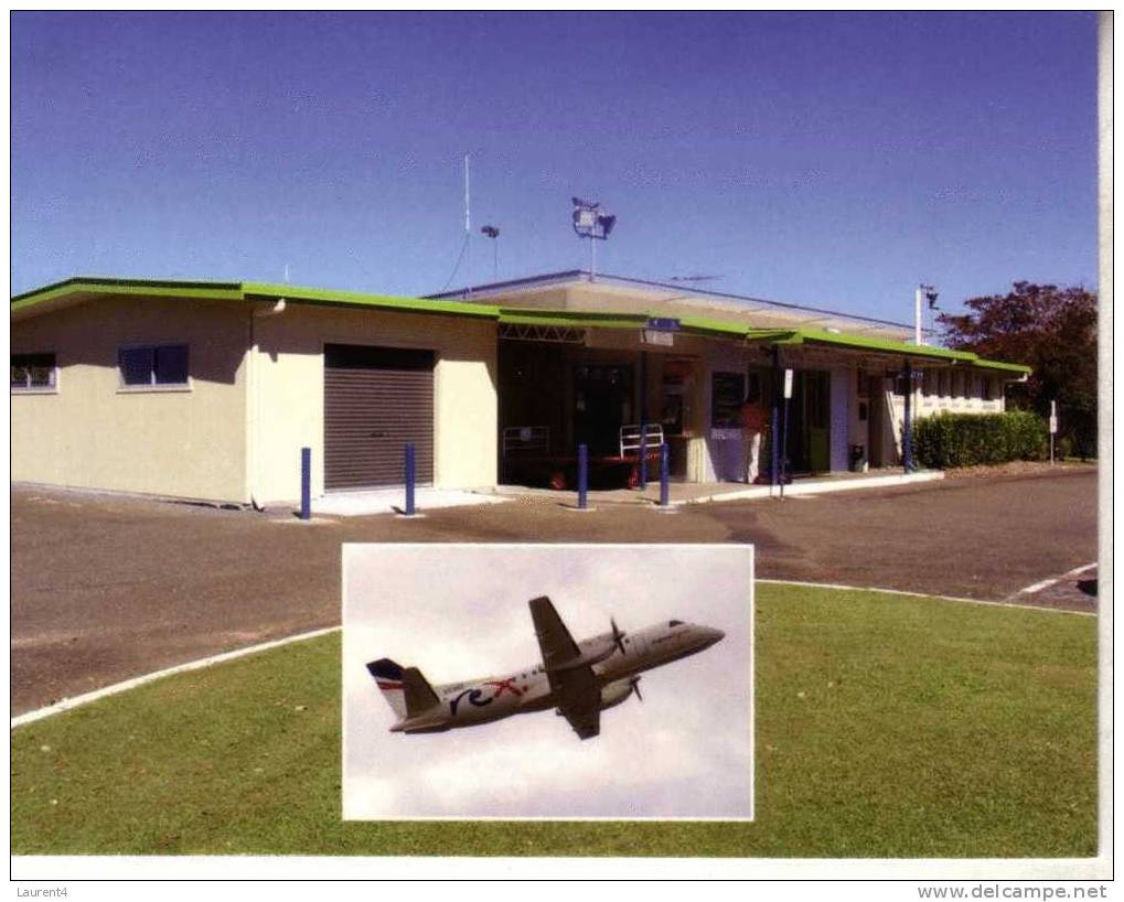 1 X World Airport Postcard - 1 Carte Postale D´aéroport Du Monde - Australia - NSW - Clarence Valley - Aerodrome