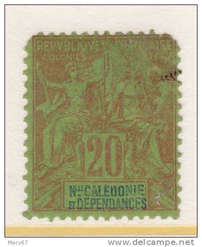 New Caledonia  49  Fault   * - Unused Stamps