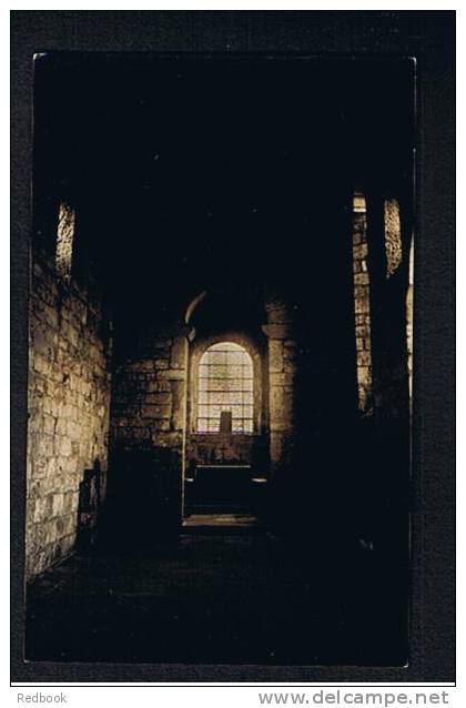 Real Photo Postcard Escombe Church Interior County Durham - Ref 522 - Other & Unclassified