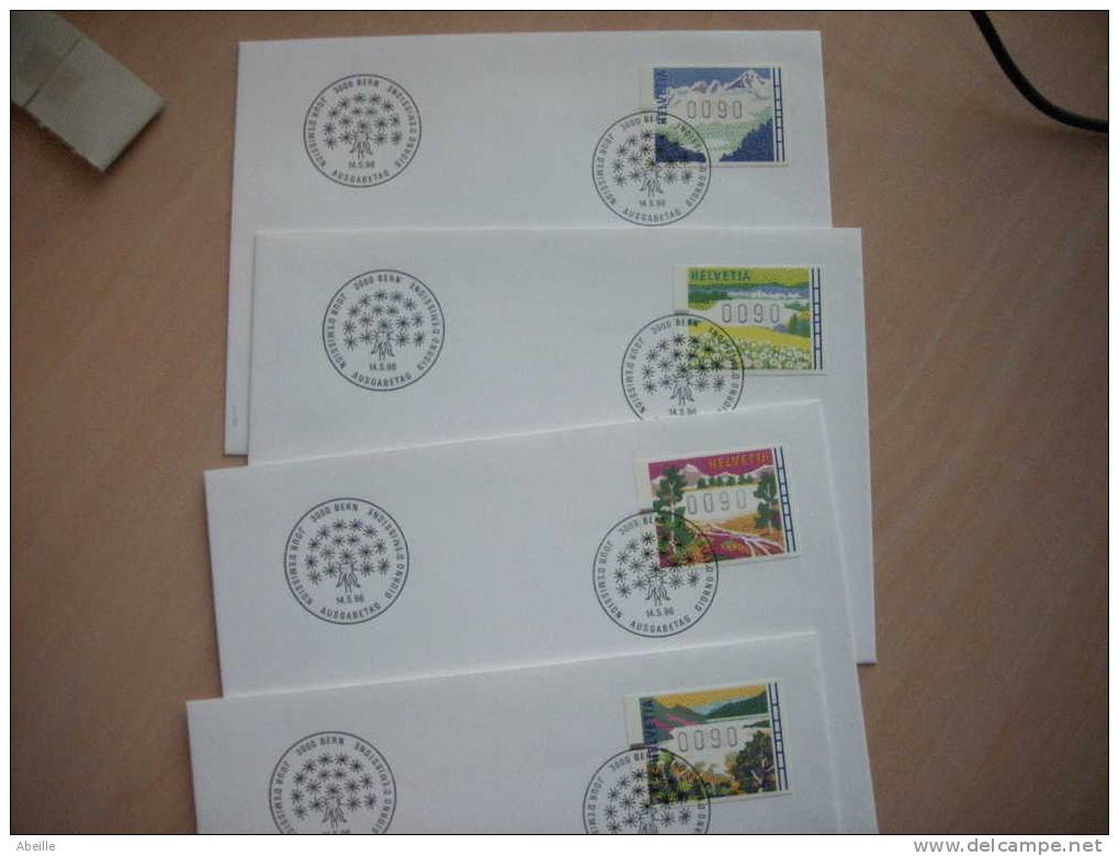 19/377      4   FDC - Timbres D'automates