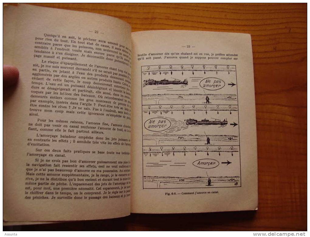 Livre Sur La Pêche : Pêches En Canal . 95 P . De Michel  Pollet . Nombreux Croquis - Chasse/Pêche