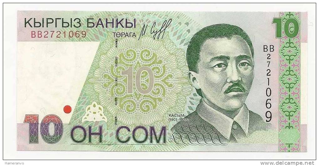 Kirghizistan 10 Sum 1997 UNC - P.14 - Kyrgyzstan