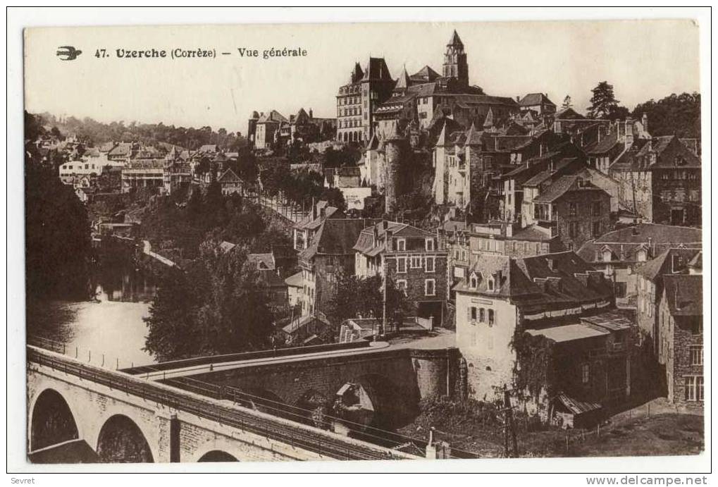 UZERCHE. - Vue Générale - Uzerche