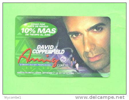 COLOMBIA - Remote Phonecard/David Copperfield - Colombia